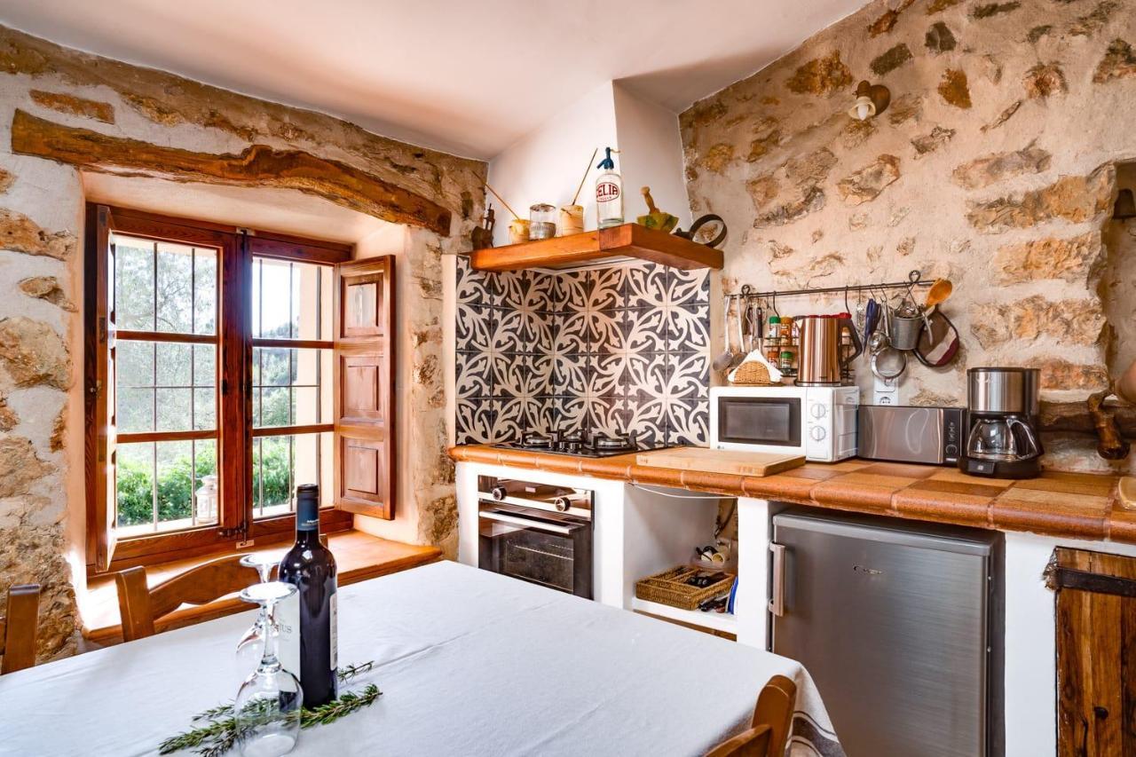 Gasthaus Casita De Montana Cerca Del Mar Fornalutx Exterior foto