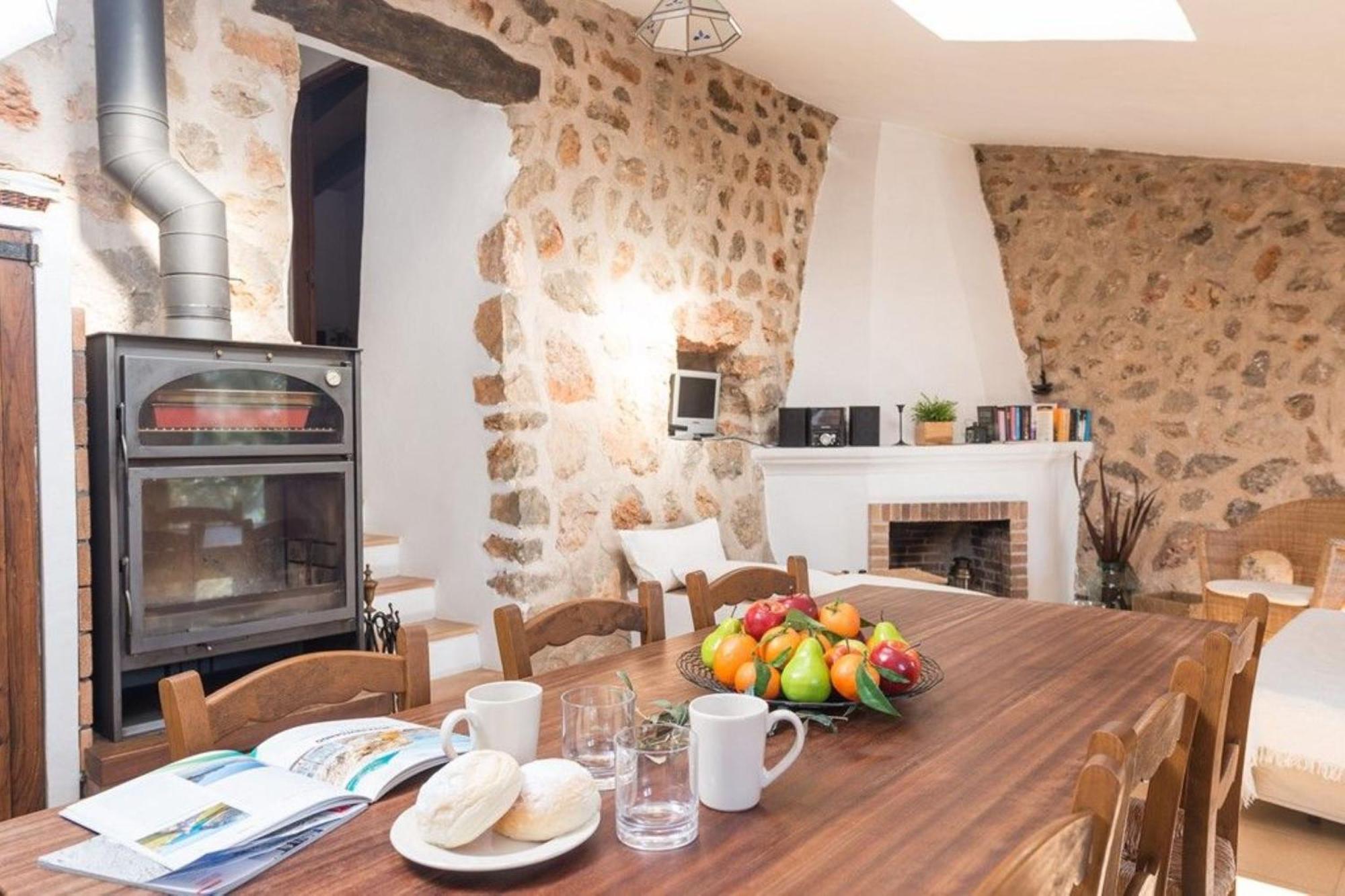 Gasthaus Casita De Montana Cerca Del Mar Fornalutx Exterior foto