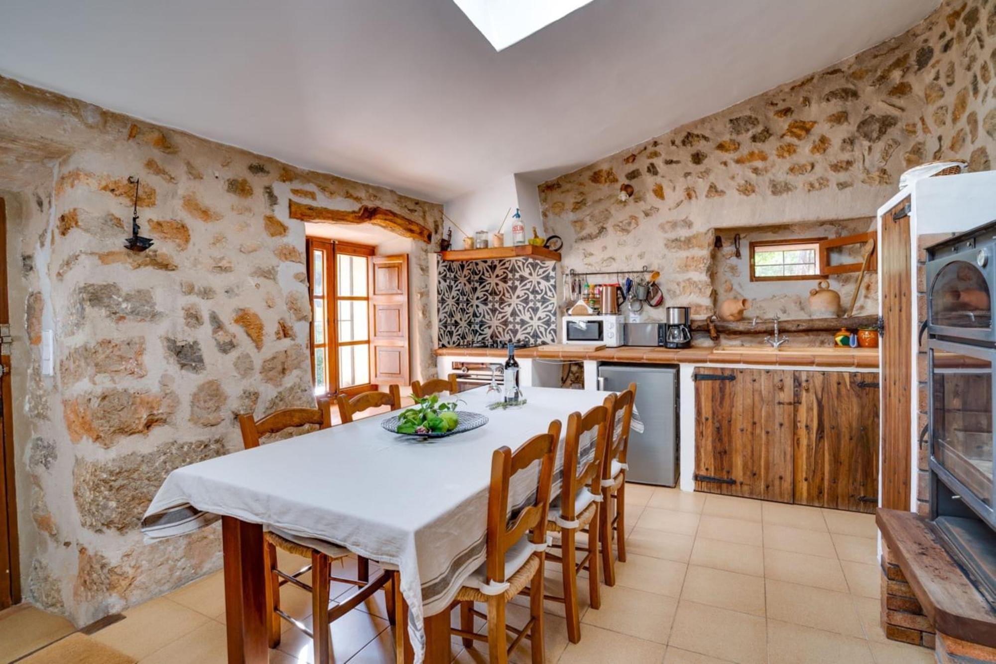 Gasthaus Casita De Montana Cerca Del Mar Fornalutx Exterior foto